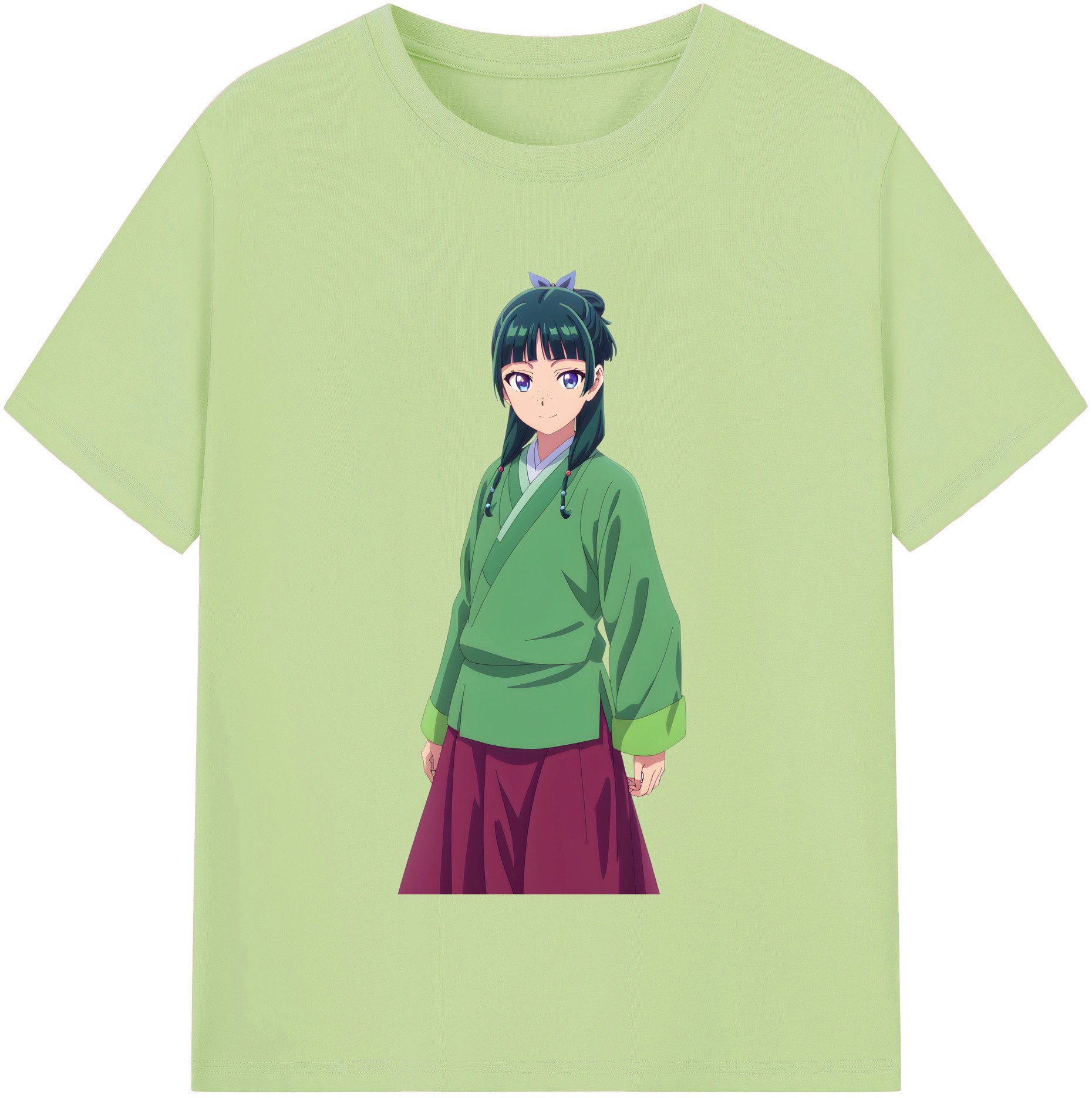 （画像用） 薬屋のひとりごと The Apothecary Diaries 綿100％半袖Tシャツ（フロントプリント）
